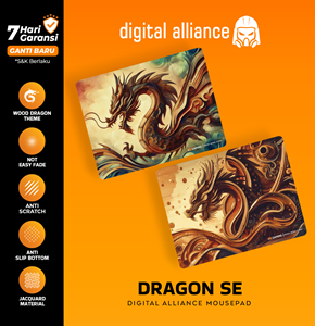 Mousepad Deskmat Gaming DA M Dragon Series Ray/Sabre Control Anti Slip