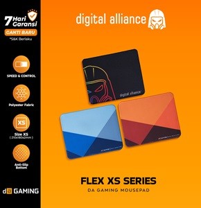 Mousepad Deskmat Gaming Digital Alliance S Flex Series Polyester